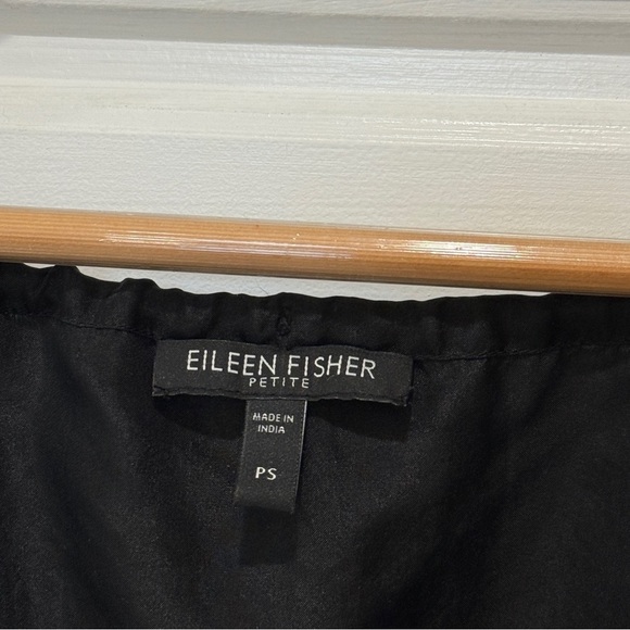 Eileen Fisher Sequined Silk Habutai Tank Petite Small - Picture 4 of 9